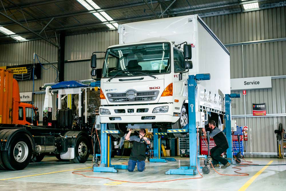 Hino Truck Service Bendigo Workshop