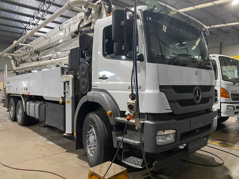 Mercedes Truck Serviced in Bendigo